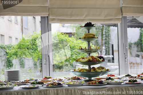 Image of catering food