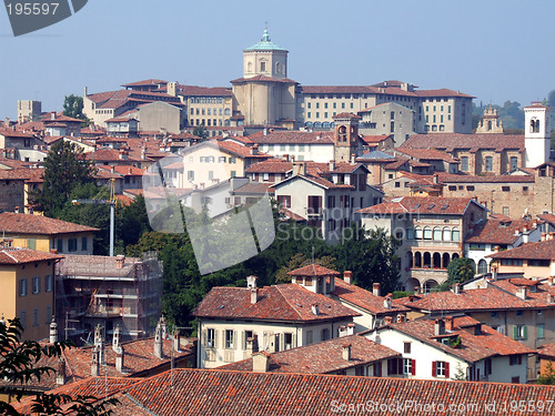 Image of Old town panorama in Italy