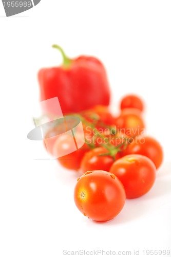 Image of tomato and paprika