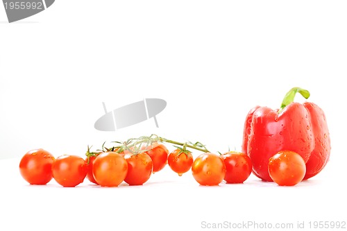 Image of tomato and paprika