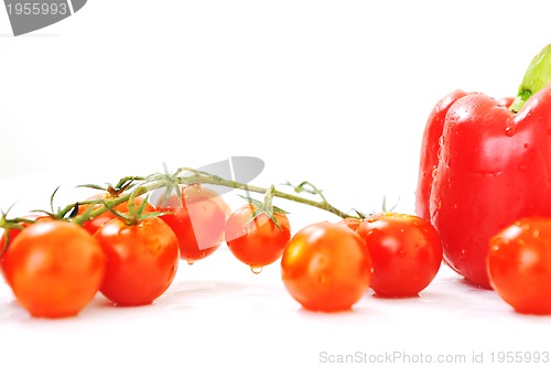 Image of tomato and paprika