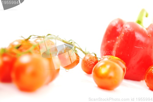 Image of tomato and paprika