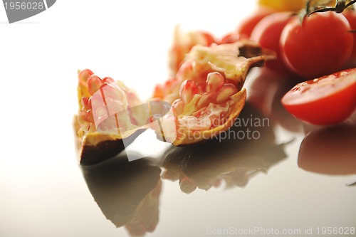 Image of fresh fruits and vegetables