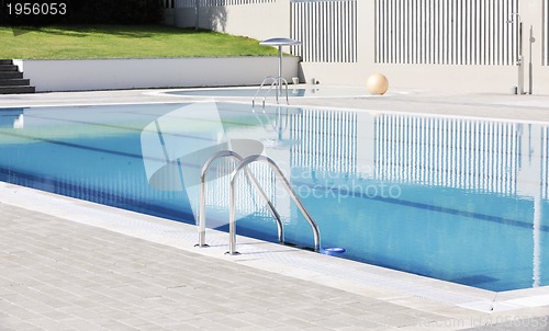 Image of hotel outdoor swimming pool