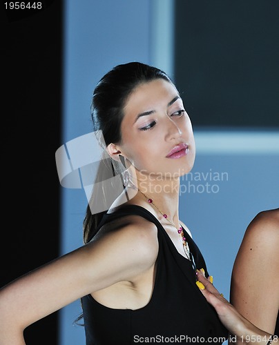 Image of woman fashion show