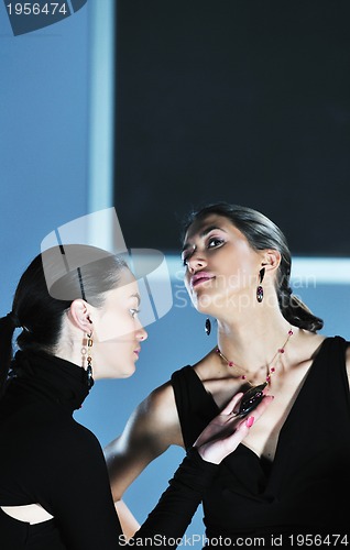 Image of woman fashion show