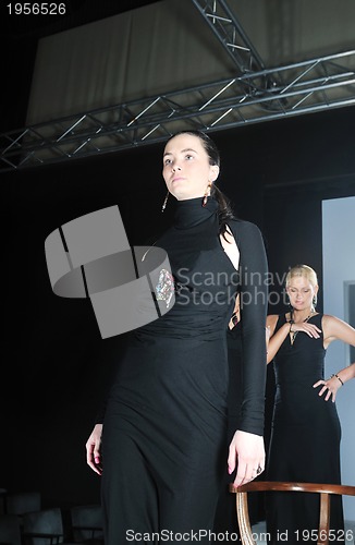 Image of woman fashion show