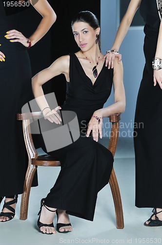 Image of woman fashion show