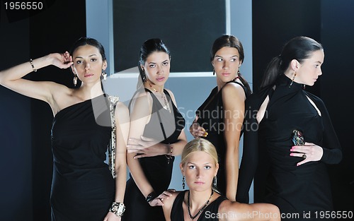 Image of woman fashion show