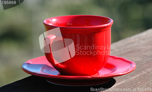 Image of Red Coffee Cup