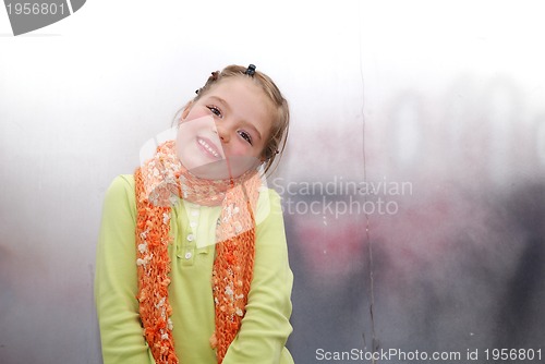 Image of happy little girl