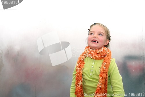 Image of happy little girl