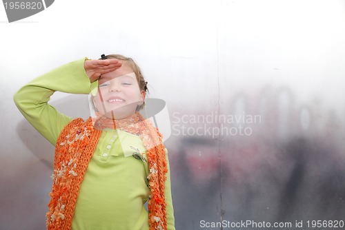 Image of happy little girl