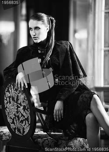 Image of fashion lady