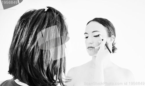 Image of makeup treatment