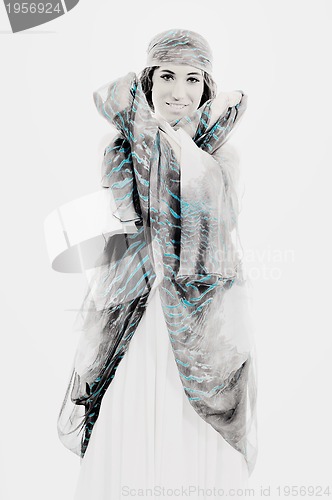 Image of woman dress fashion