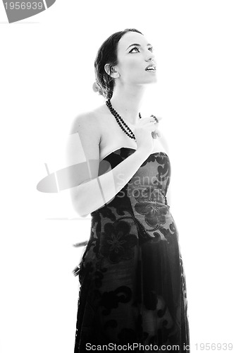 Image of woman dress fashion
