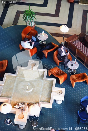 Image of .people on coffee break