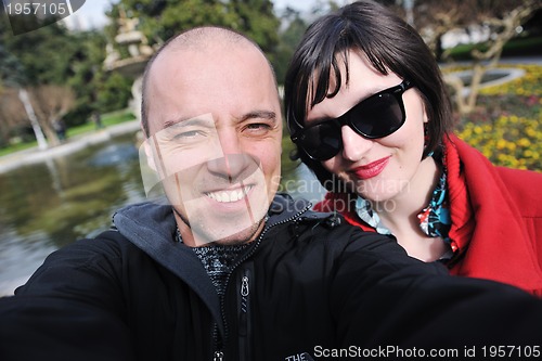 Image of happy couple portrait