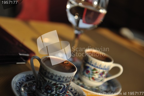 Image of turkish coffee cup