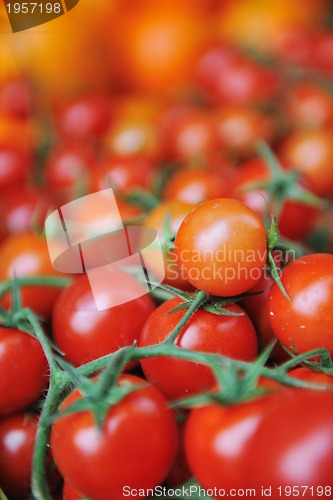 Image of fresh fruits and vegetables at market