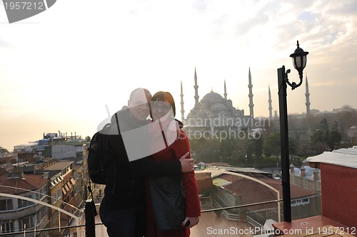 Image of happy couple portrait