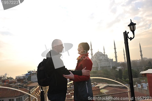 Image of happy couple portrait