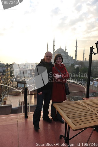 Image of happy couple portrait