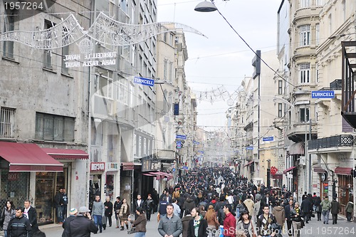 Image of woman visit ancient istambul in turkey