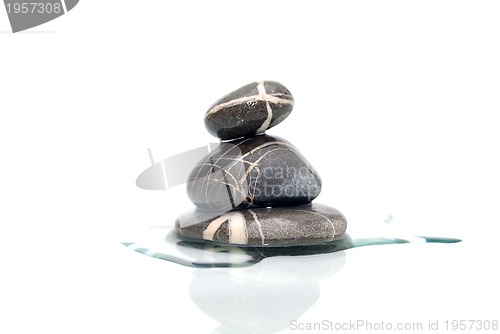 Image of .wet zen stones