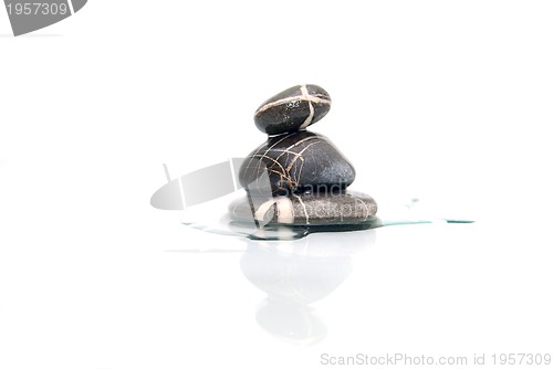 Image of .wet zen stones