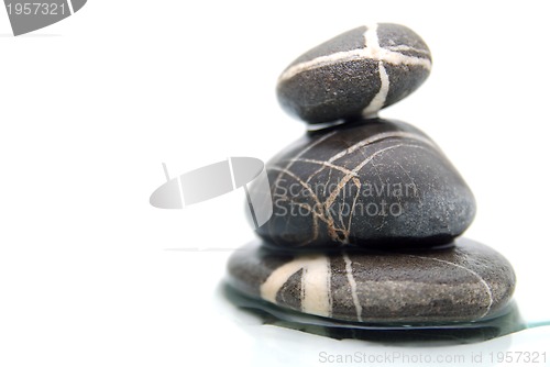 Image of .wet zen stones