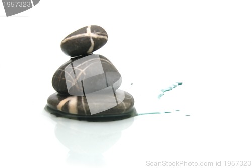 Image of .wet zen stones