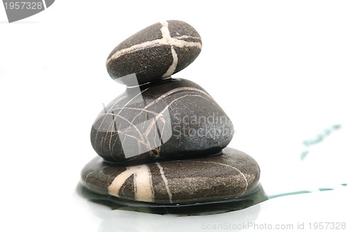 Image of .wet zen stones