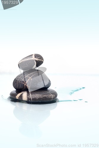 Image of .wet zen stones