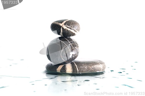 Image of .wet zen stones