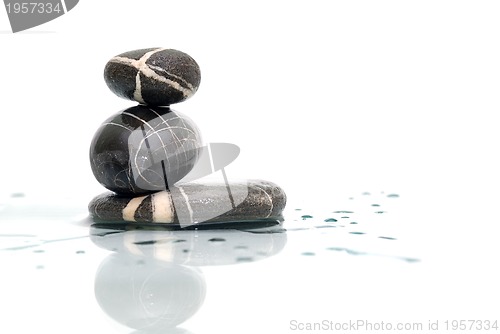 Image of .wet zen stones