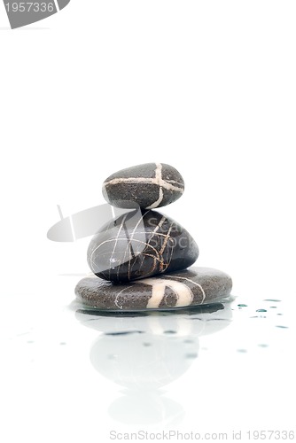 Image of .wet zen stones