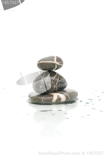 Image of .wet zen stones