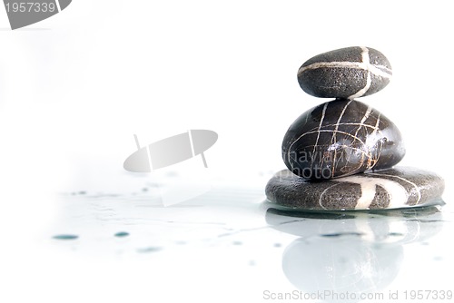 Image of .wet zen stones
