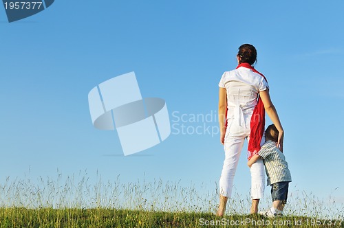 Image of woman child outdoor