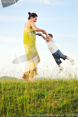 Image of woman child outdoor