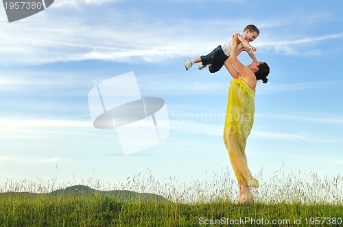 Image of woman child outdoor