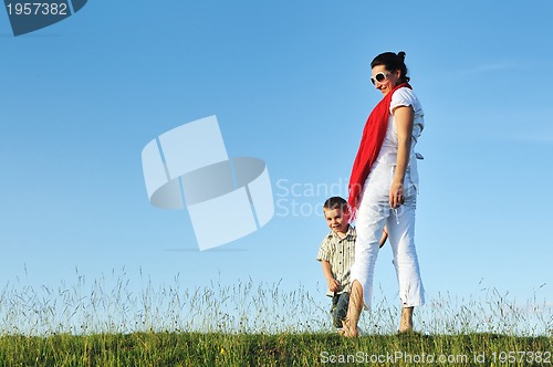 Image of woman child outdoor