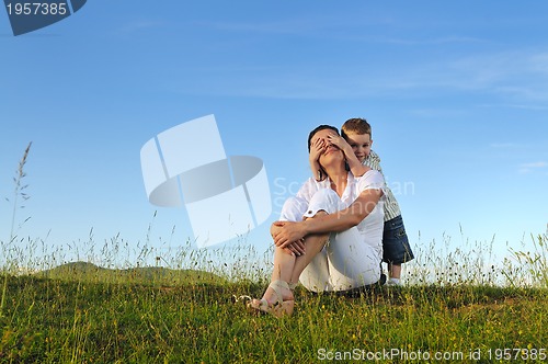 Image of woman child outdoor