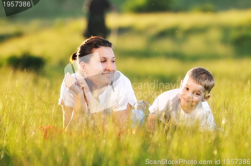 Image of woman child outdoor