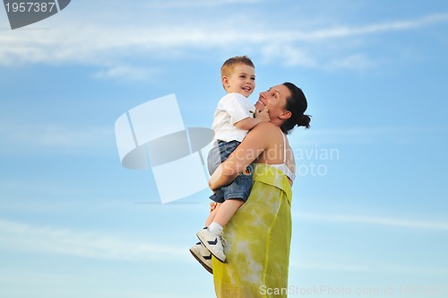 Image of woman child outdoor