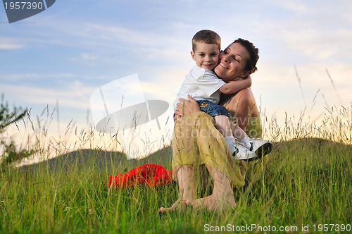 Image of woman child outdoor