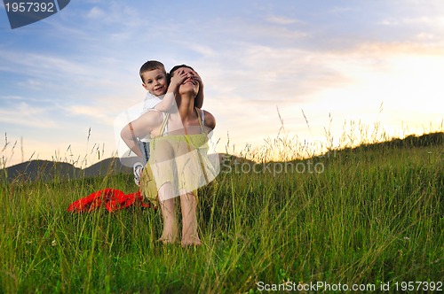 Image of woman child outdoor