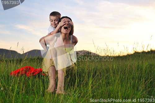 Image of woman child outdoor